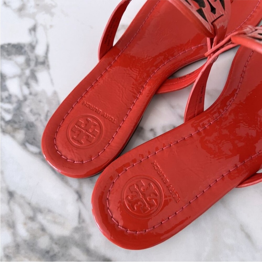 NWT - Tory Burch Miller Sandal - Bright Samba Sz 6 - Picture 5 of 7